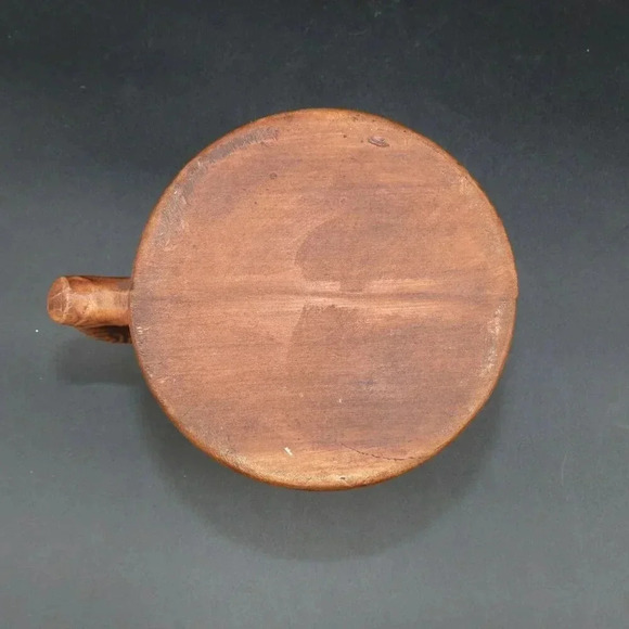 Treasure Craft Beer Mug Vintage Wood Look Ceramic Beer Mug 50's - Picture 7 of 9